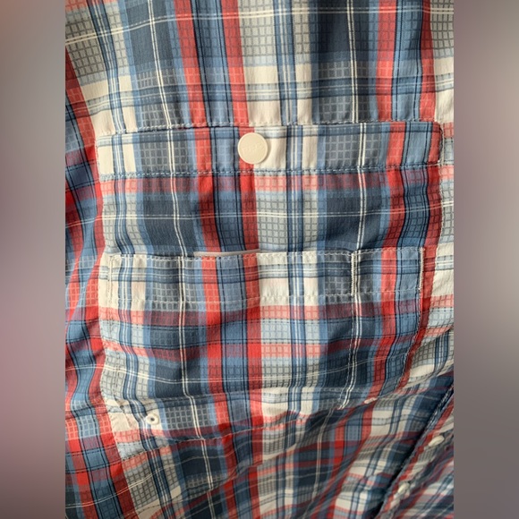 Columbia plaid long sleeve button down men’s size L Great for outdoor activities - Picture 5 of 13